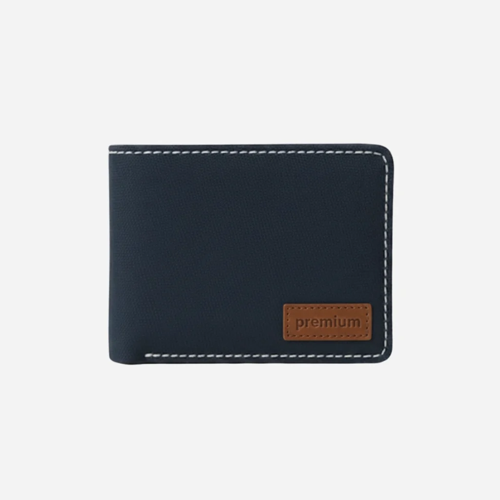 Orion Prime Men’s Denim Wallet Navy