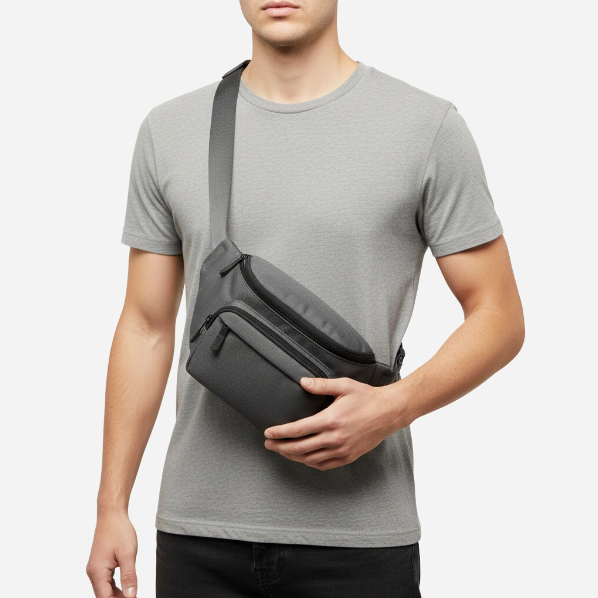 Sleek Essentials Waist Bag - Image 4