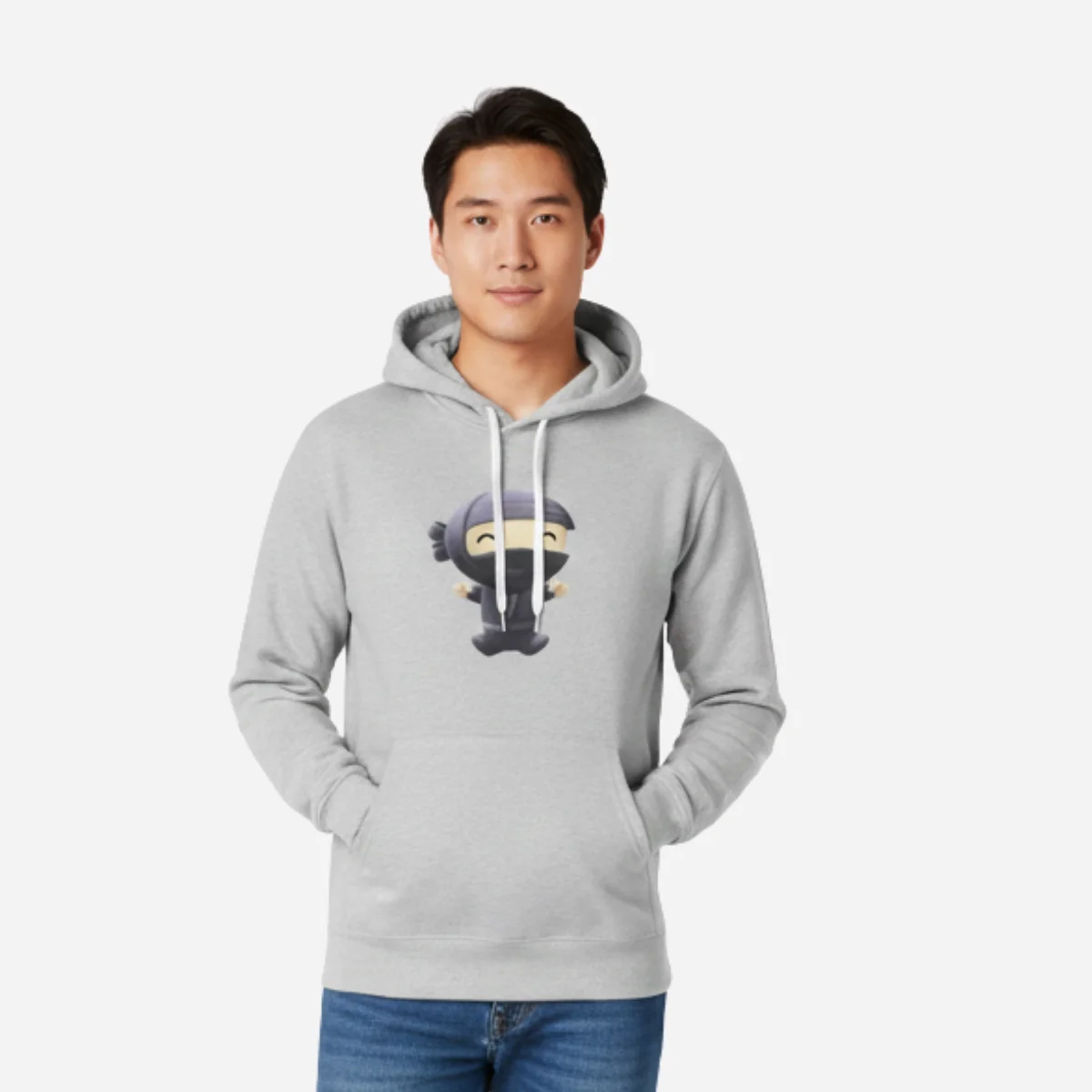 Chibi Ninja Graphic Hoodie - Image 2
