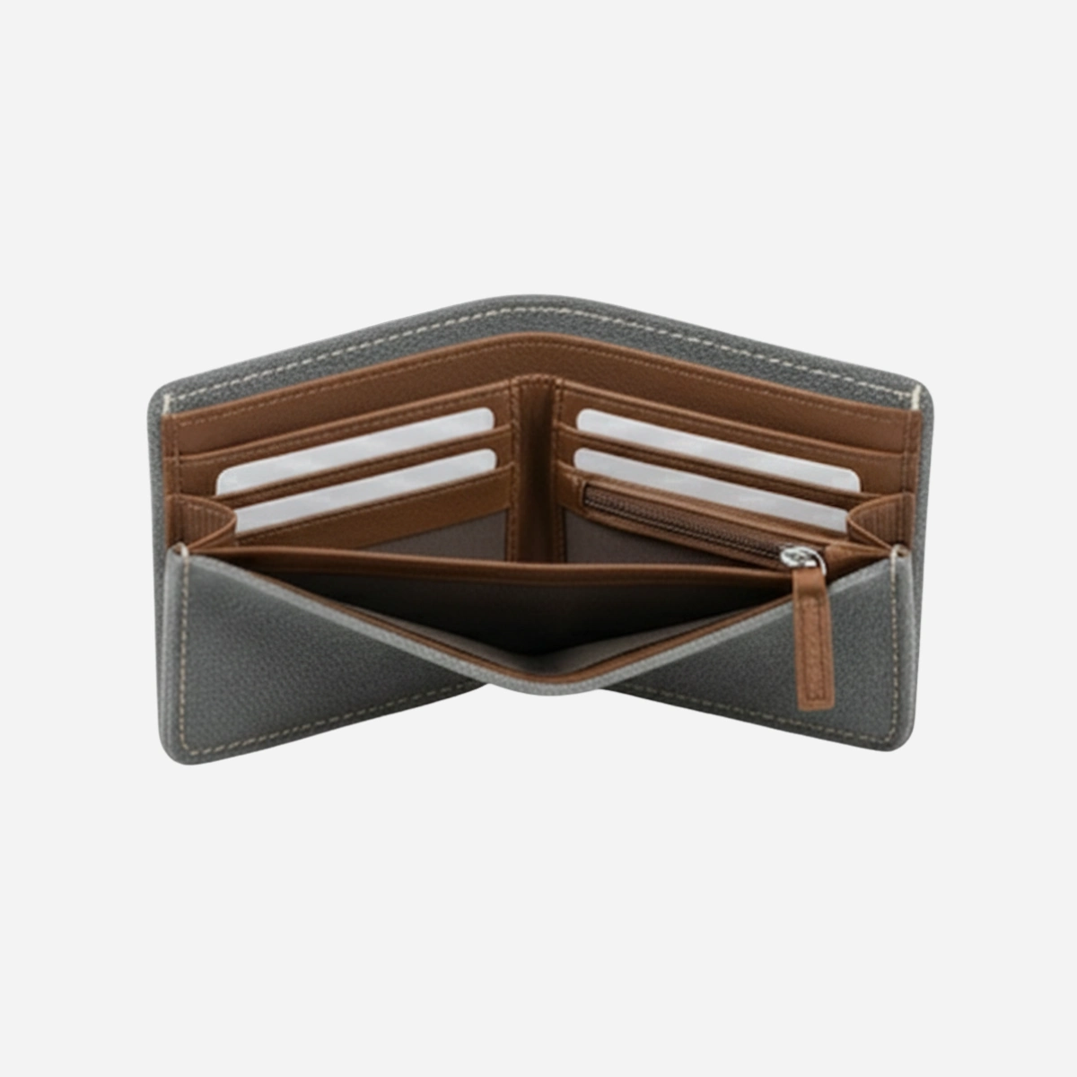 Durable Minimalist Canvas Bifold Wallet - Image 3