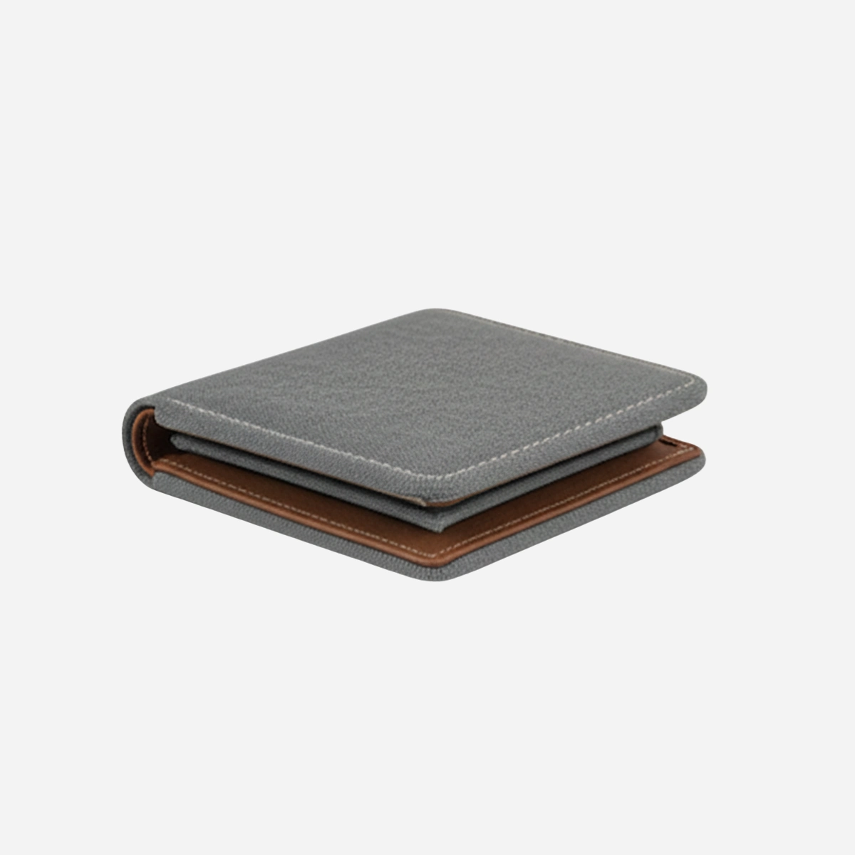 Durable Minimalist Canvas Bifold Wallet - Image 4